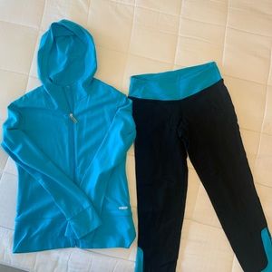 Activewear leggings and jacket